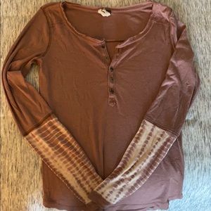 Free People long sleeve top